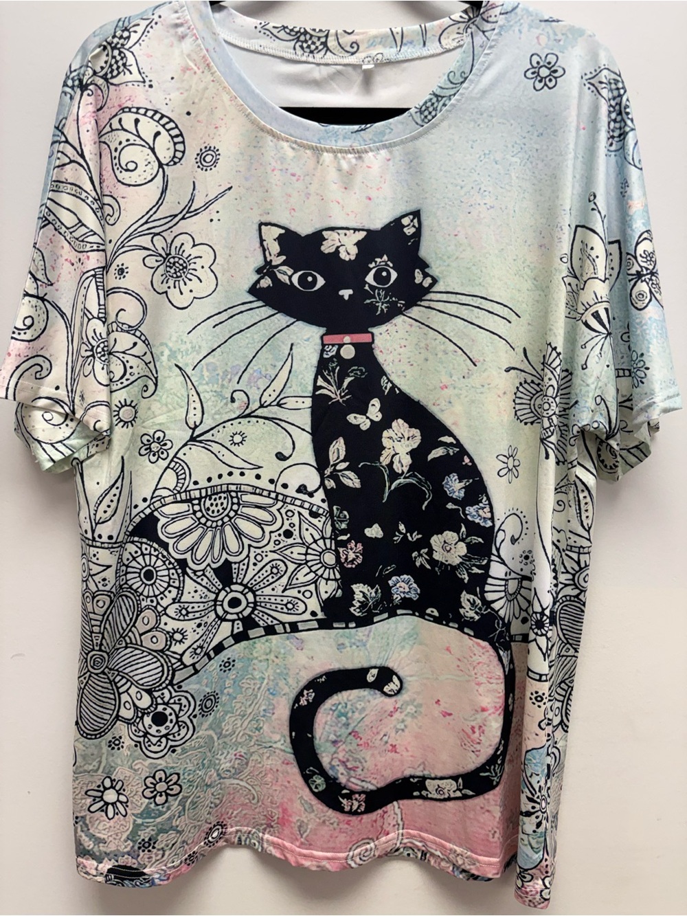4 for $25 🐱 Cute Cat Graphic Top – Size 3XL 🐱